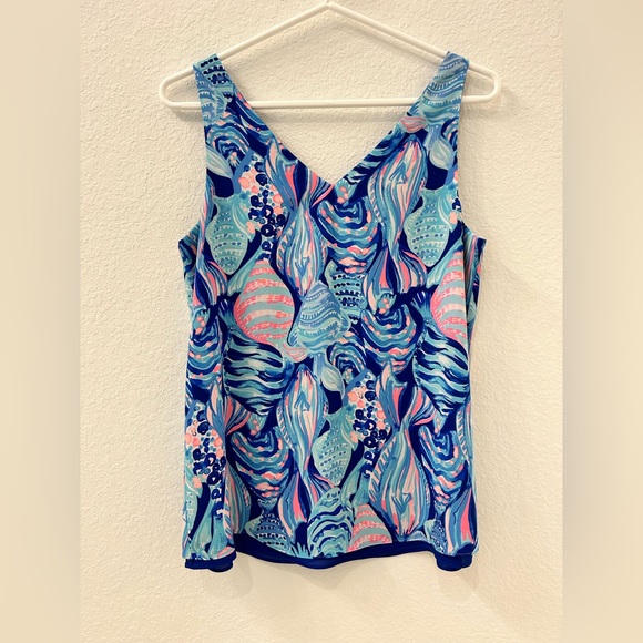 🛑SOLD🛑 Lilly Pulitzer Florin Reversible Top (small) - Excellent - Picture 3 of 6
